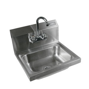 Sink with Faucet Wall Mount 14" x 10" x 5" - Home Of Coffee