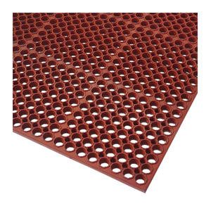 Anti-Fatigue Mat Economy Red 3' x 5' 1/2" - Home Of Coffee