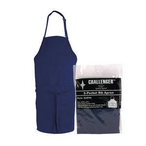 Challenger® 3-Pocket Apron Navy 28" x 30" - Home Of Coffee