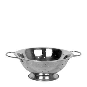 3QT Colander - Stainless Steel Or Plastic Kitchen Strainer For Pasta, Vegetables, Washing Fruit