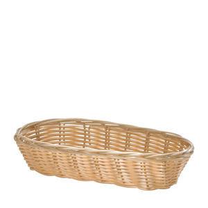 Handwoven Basket Oblong Natural 9" x 3 1/2" - Home Of Coffee