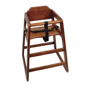 High Chair Walnut Assembled - Home Of Coffee