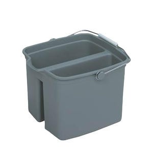 Huskee® Bucket Divided Grey 16 qt - Home Of Coffee