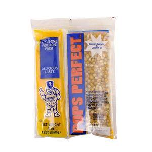 Kernel Pops Perfect Yellow Coconut Popcorn Portion Pack 8 oz - Home Of Coffee