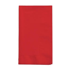 Napkin 2-Ply Red 16" x 16" - Home Of Coffee