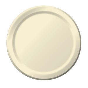 Paper Plate Ivory 10" - Home Of Coffee