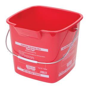 Steri Pail® Square Red 6 qt - Home Of Coffee