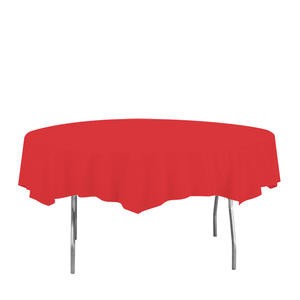 Tablecover Octagonal Red 82" - Home Of Coffee