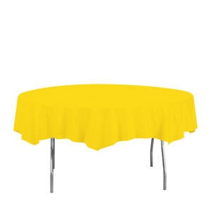 Tablecover Octagonal Yellow 82" - Home Of Coffee