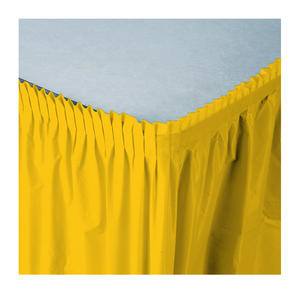 Tableskirt Yellow 14' - Home Of Coffee
