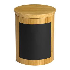 Write-On™ Bamboo Riser Round 6" x 6" x 8" - Home Of Coffee