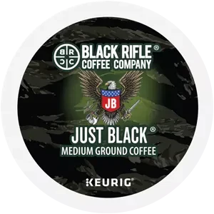 Black Rifle Coffee Co Just Black Coffee Kcups - 88ct