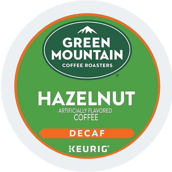 Green Mountain Hazelnut DECAF Coffee Kcups - 96ct