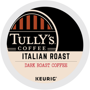 Tully's French Roast Coffee Kcups - 96ct