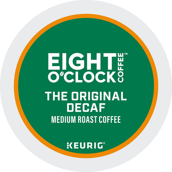 Eight O'Clock Original DECAF Kcups - 96ct