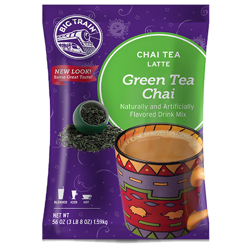 Big Train Green Tea Chai Tea Latte Mix - Bag (3.5 lbs)