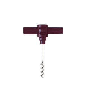 Pocket Corkscrew Burgundy 4 1/4" - Home Of Coffee