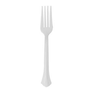 Elegant Design Fork White Medium - Home Of Coffee