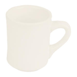 Challenger® Tiara Mug Bright White 8.5 oz - Home Of Coffee