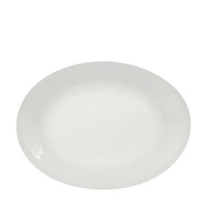 Porcelana Platter RE Coupe 13 1/" x 10" - Home Of Coffee