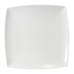 Classic White Plate Square 7 1/4" - Home Of Coffee