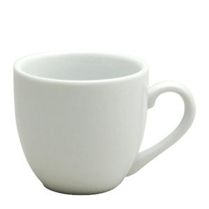 Bright White Ware After Dinner Cup 3.5 oz - Home Of Coffee