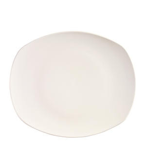 Porcelana Oblong Plate Coupe 12" x 10" - Home Of Coffee