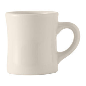 Diner Mug Eggshell 9 oz - Home Of Coffee