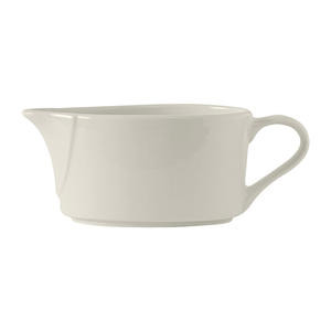 Modena Sauce/Gravy Boat Pearl White 15.5 oz - Home Of Coffee