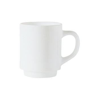 Arcoroc® Restaurant White Stacking Mug 8 oz - Home Of Coffee