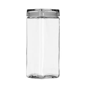Jar Stackable Square 2.5 qt - Home Of Coffee