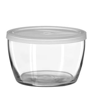 Bowl with Lid Clear 16 oz - Home Of Coffee
