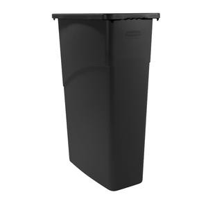 Slim Jim® Wastebasket Black 23 gal - Home Of Coffee