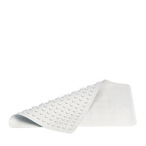 Safti-Grip® Bath Mat White - Home Of Coffee