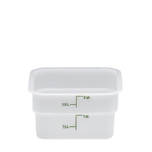 CamSquare® Container White 2 qt - Home Of Coffee