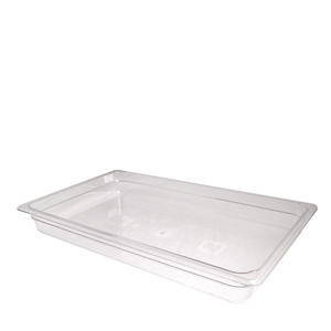 Camwear® Food Pan Full Size Clear 2 1/2" - Home Of Coffee