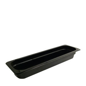 Camwear® Food Pan Half Size Long Black 2 1/2" - Home Of Coffee