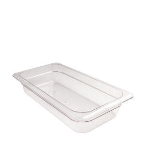 Camwear® Food Pan Third Size Clear 2 1/2" - Home Of Coffee