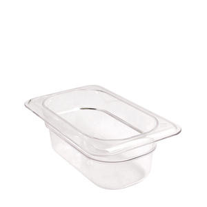 Camwear® Food Pan Ninth Size Clear 2 1/2" - Home Of Coffee