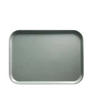 Fast Food Tray Pearl Grey 10" x 14" - Home Of Coffee