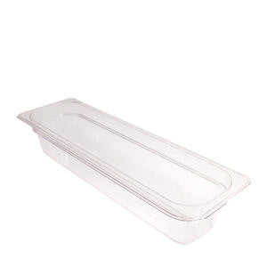 Camwear® Food Pan Half Size Long Clear 4" - Home Of Coffee