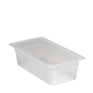 Food Pan Third Size Translucent 4" - Home Of Coffee