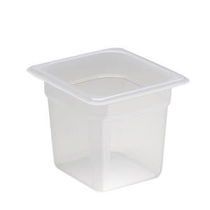 Food Pan Sixth Size Translucent 6" - Home Of Coffee