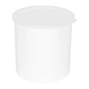 Crock with Lid White 2.7 qt - Home Of Coffee