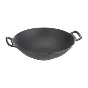 Wok 2 Handle 14" x 4" - Home Of Coffee