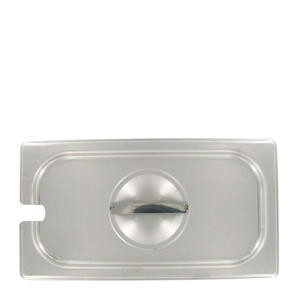 Challenger® Steam Table Pan Cover Slotted Third Size - Home Of Coffee
