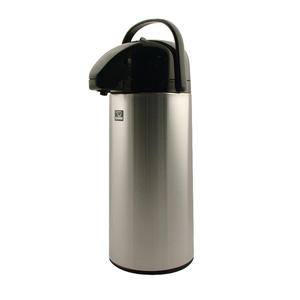 Airpot Black/Brushed Stainless 2.2 ltr - Home Of Coffee