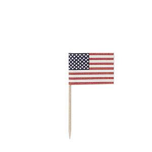 American Flag Pick - Home Of Coffee