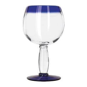 Aruba Round Cocktail Blue 16 oz - Home Of Coffee