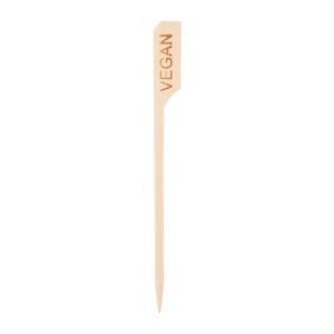 Bamboo Paddle Pick Vegan 4 1/2" - Home Of Coffee